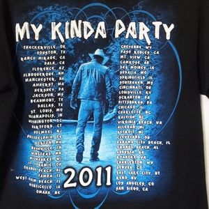 Anvil Tops - Jason Aldean 2011 concert T-shirt Med Anvil Tops - Jason Aldean 2011 concert T-shirt Med
